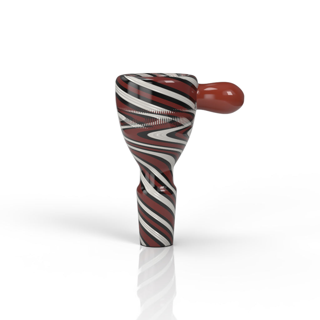 GLASS FLOWER BOWL - Discreet Smoker