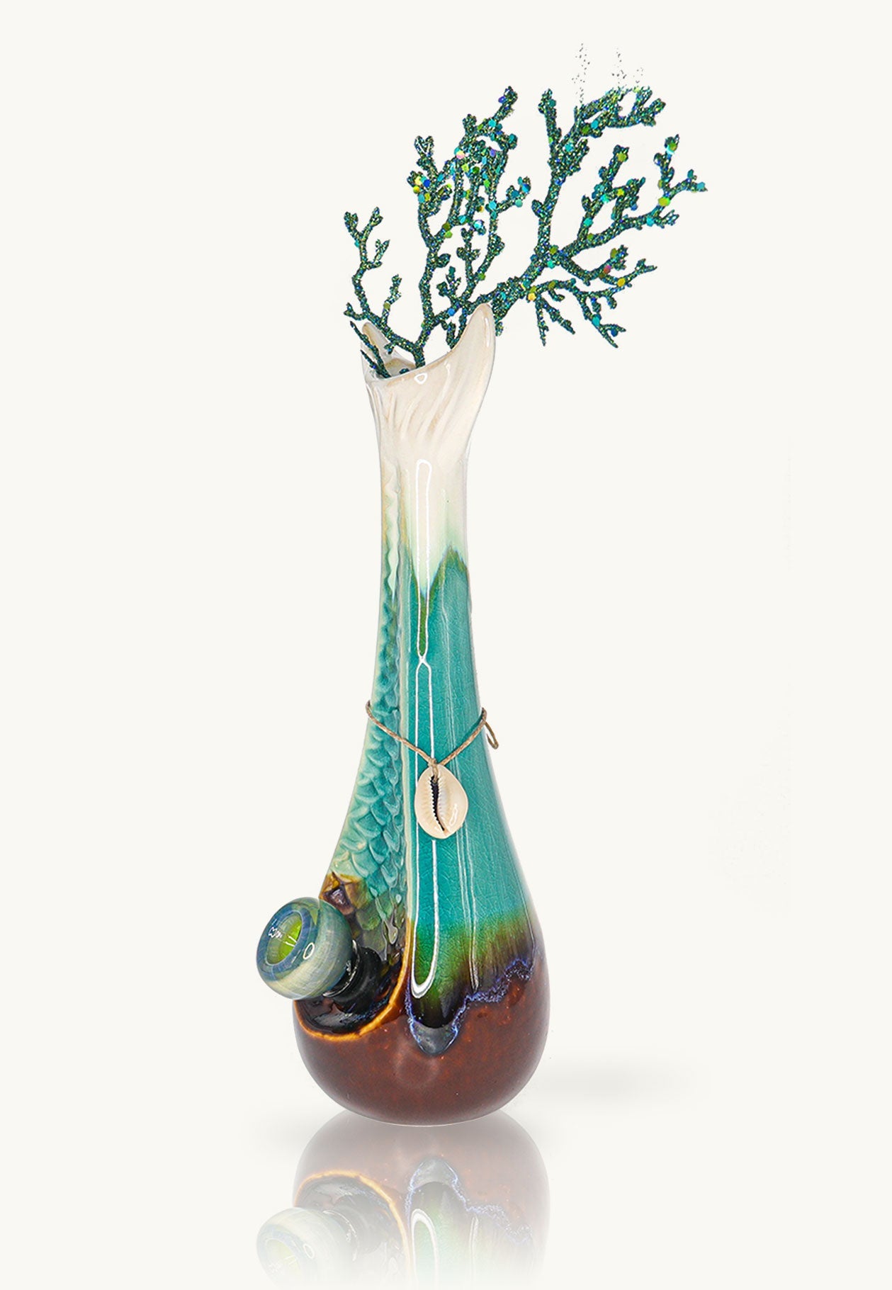 Mermaid Vase Bong - Discreet Smoker