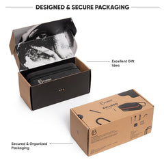 BULLDOG Smell Proof Stash Case - Discreet Smoker