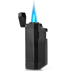 Portable Black Triple Jet Dab Torch lighter - Discreet Smoker
