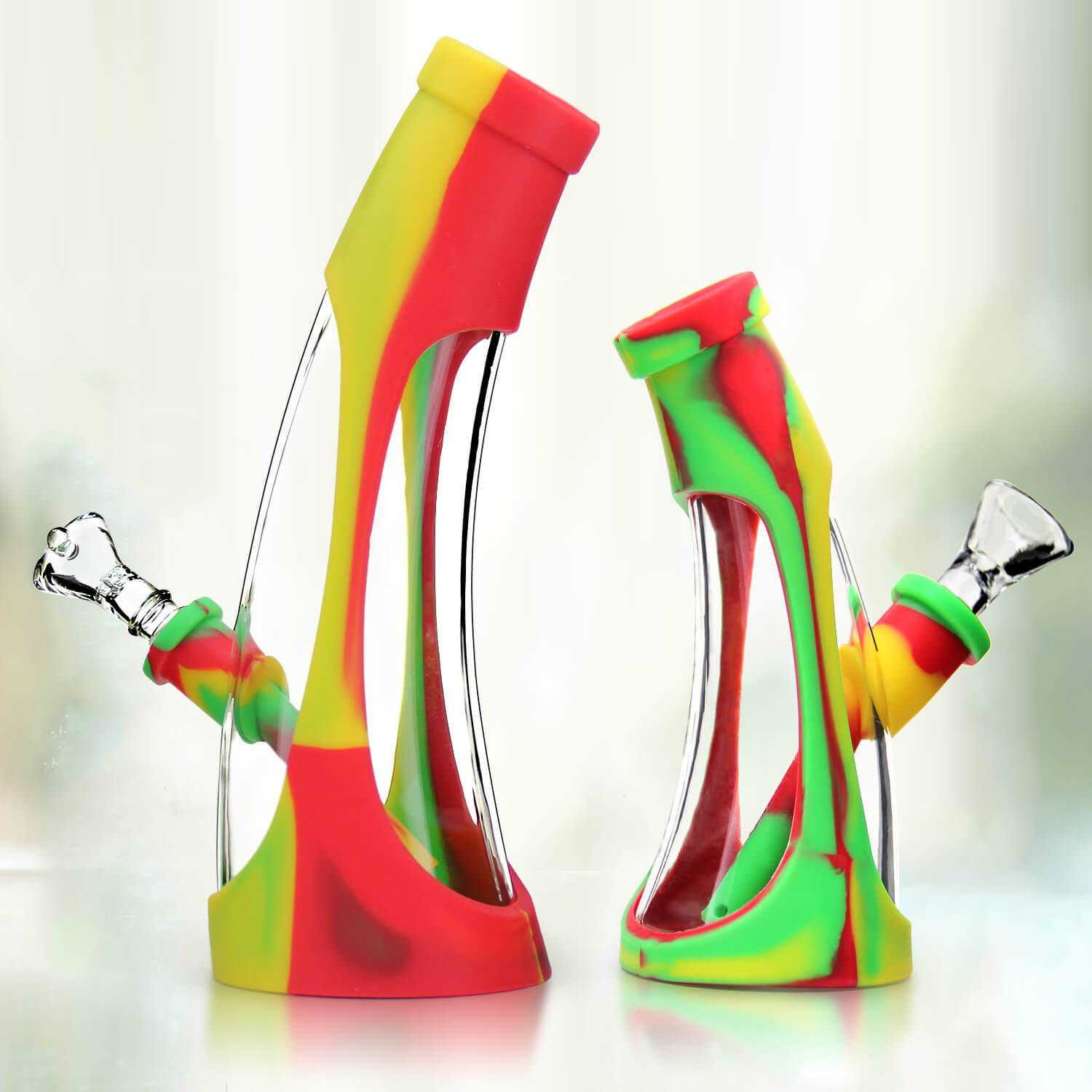 Silicone Glass Mini Horn - Discreet Smoker