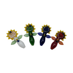 Colorful Sunflower Spoon - Discreet Smoker