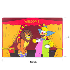 Silicone Dab Mat Lion & Clown - Discreet Smoker