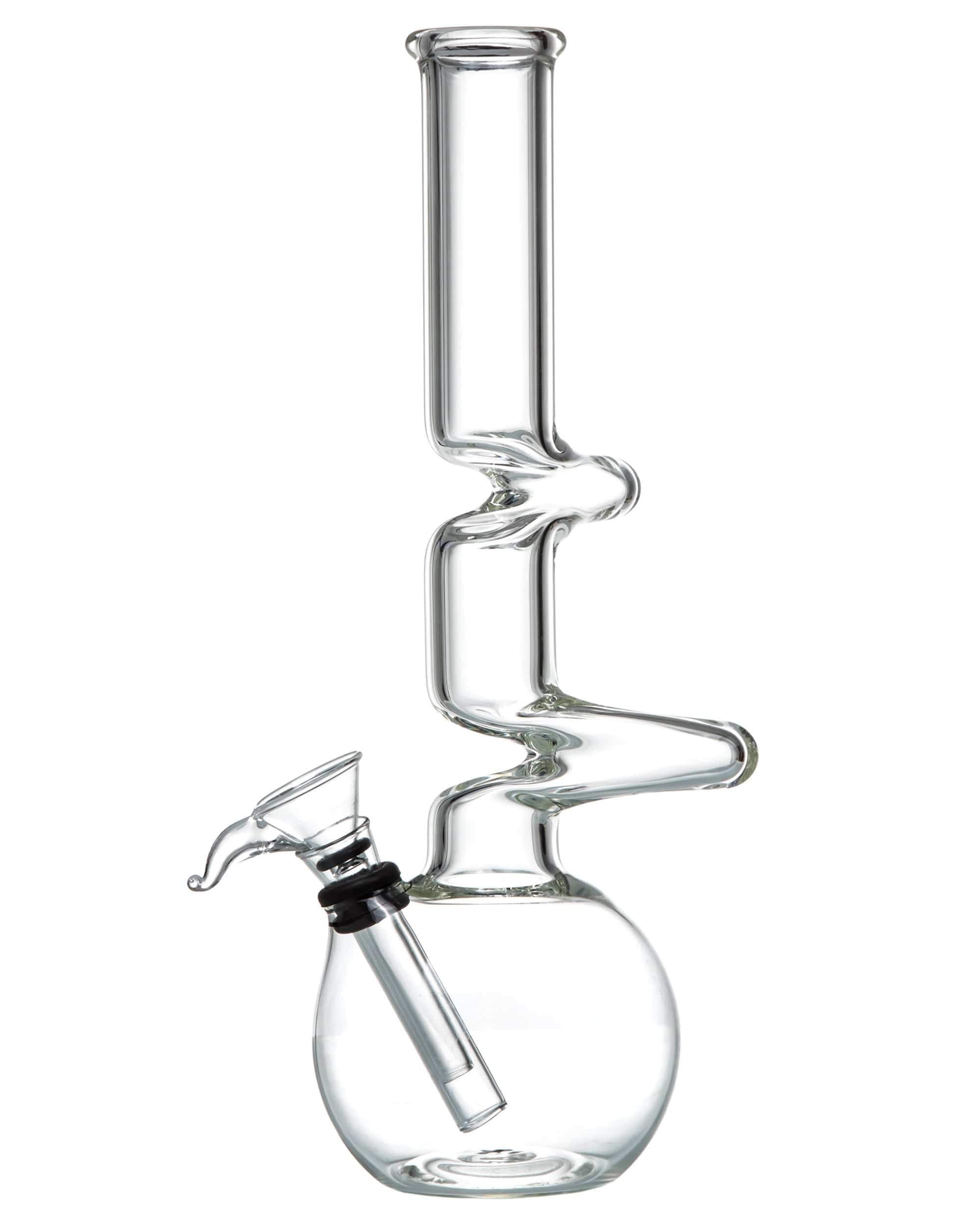10" Zig-Zag Beaker Bong - Discreet Smoker