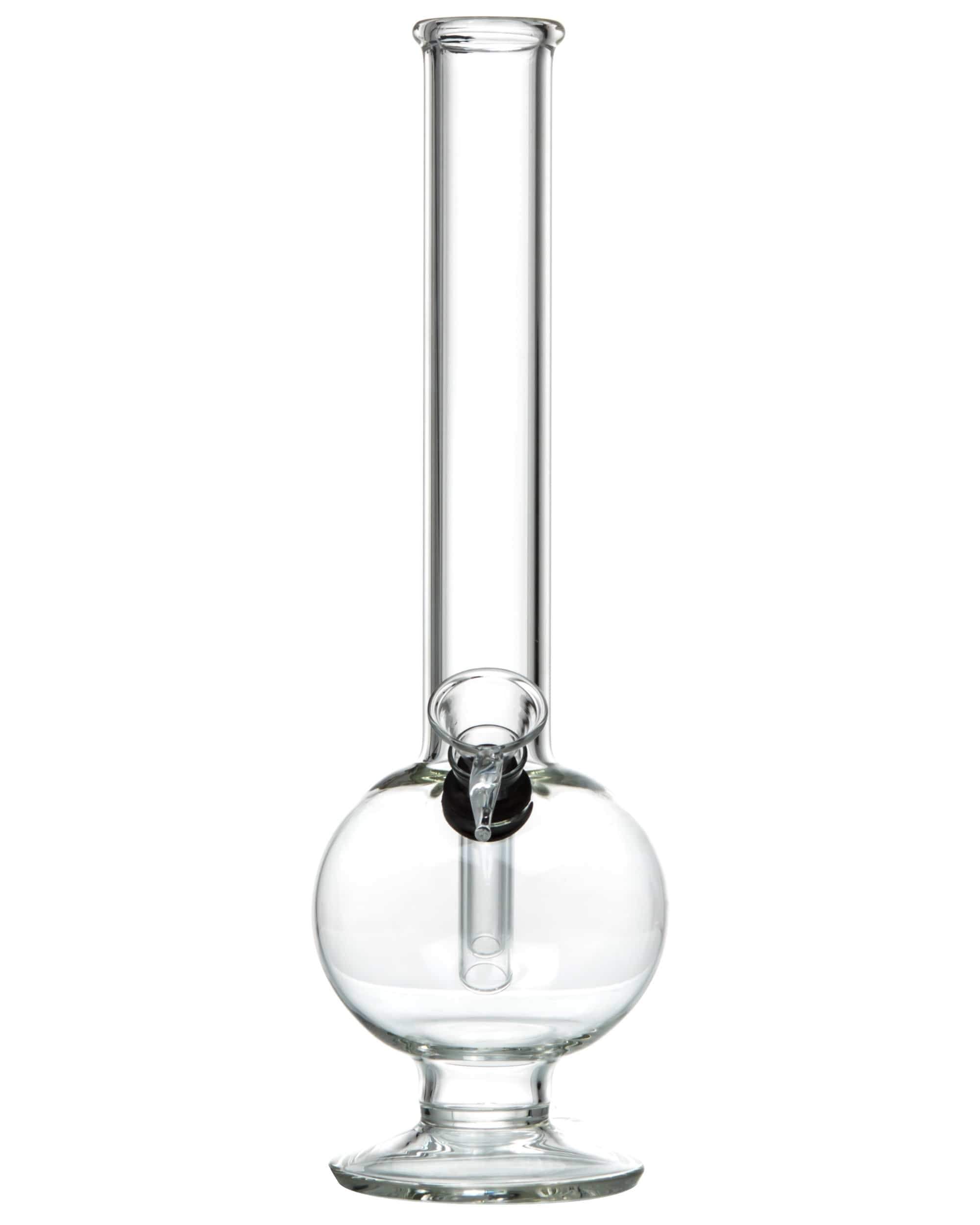 11" Glass Bubble Bong w/ Rubber Grommet - Discreet Smoker