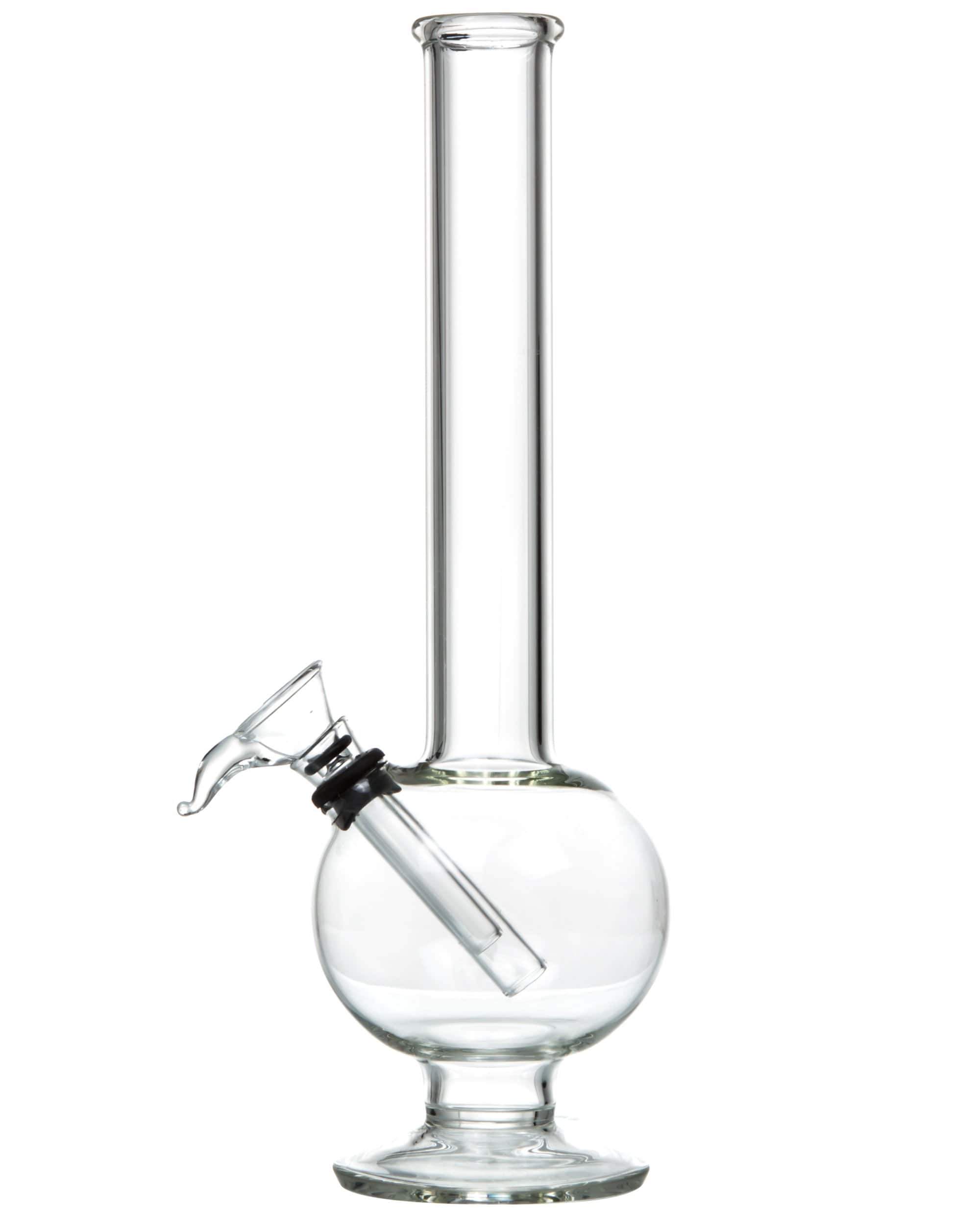 11" Glass Bubble Bong w/ Rubber Grommet - Discreet Smoker
