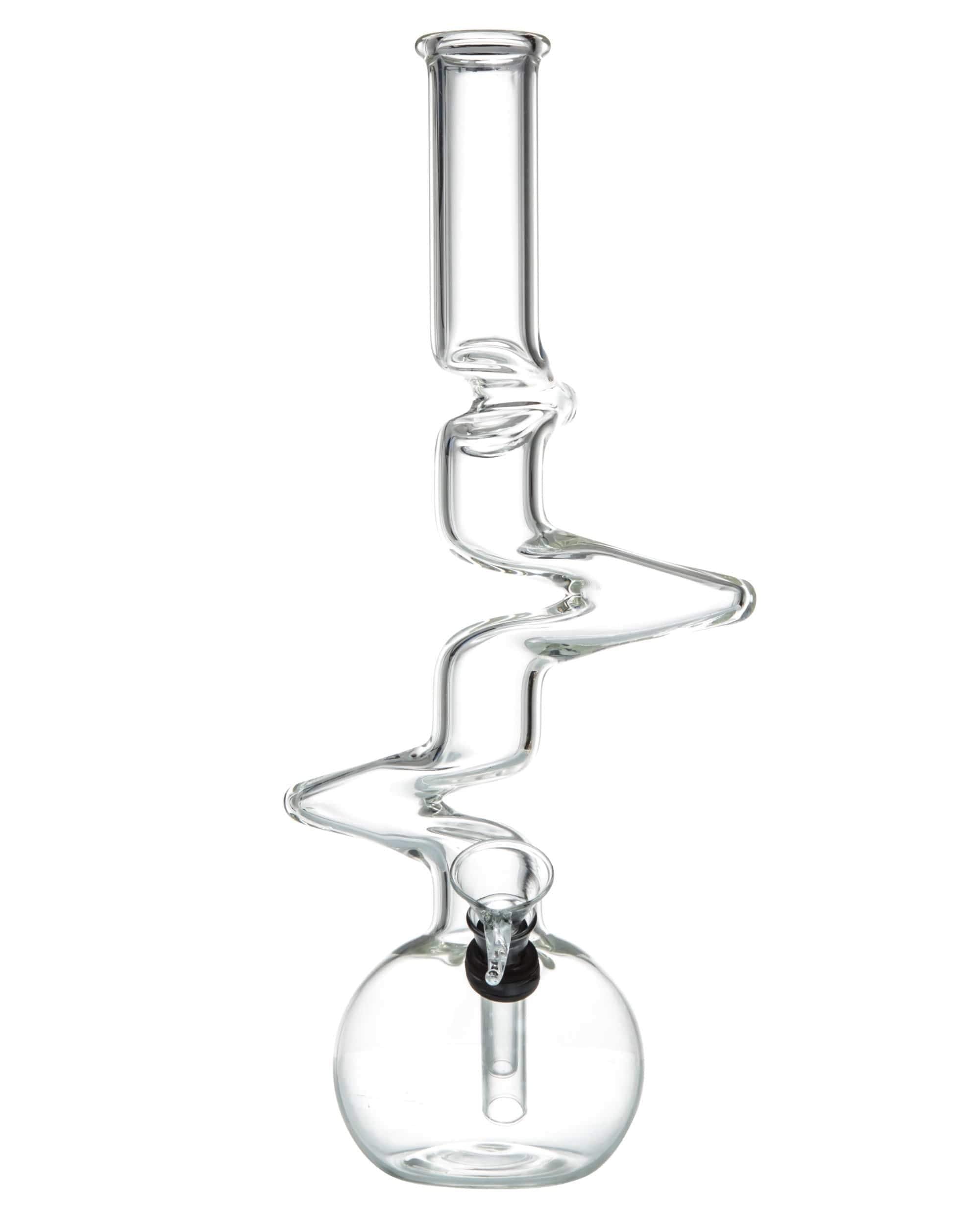 12" Zig-Zag Beaker Bong - Discreet Smoker