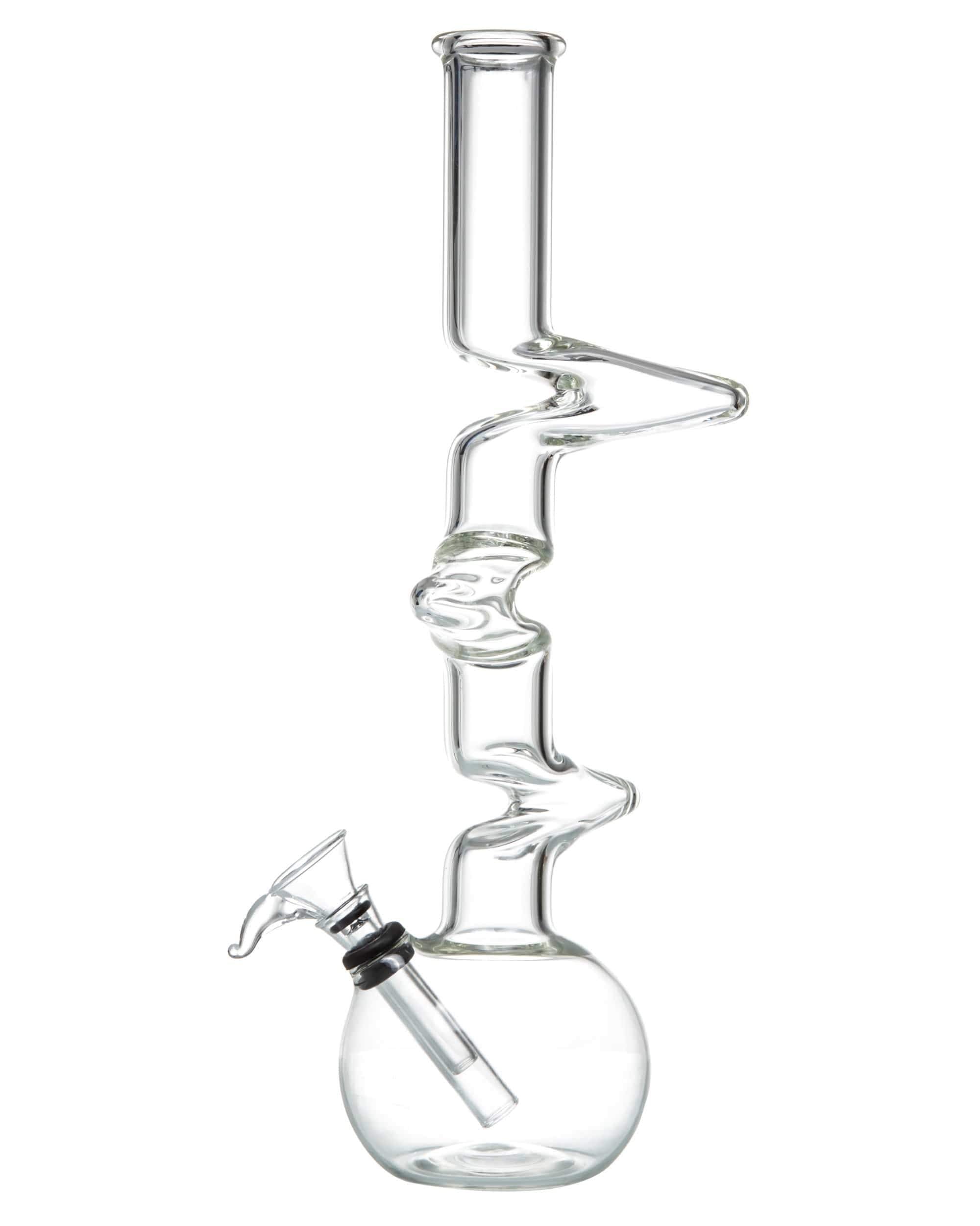 12" Zig-Zag Beaker Bong - Discreet Smoker
