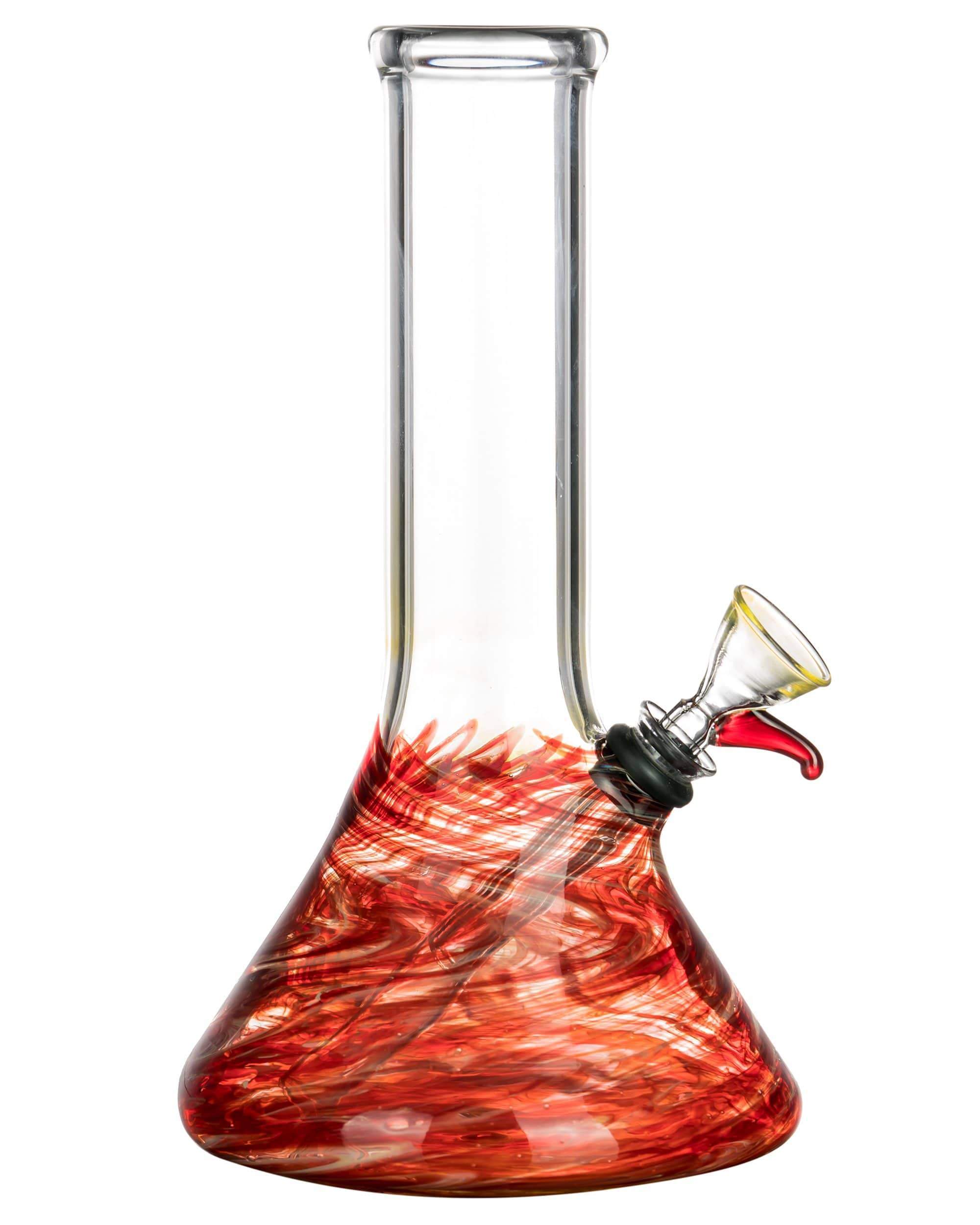 8" Raked Beaker Water Pipe - Discreet Smoker