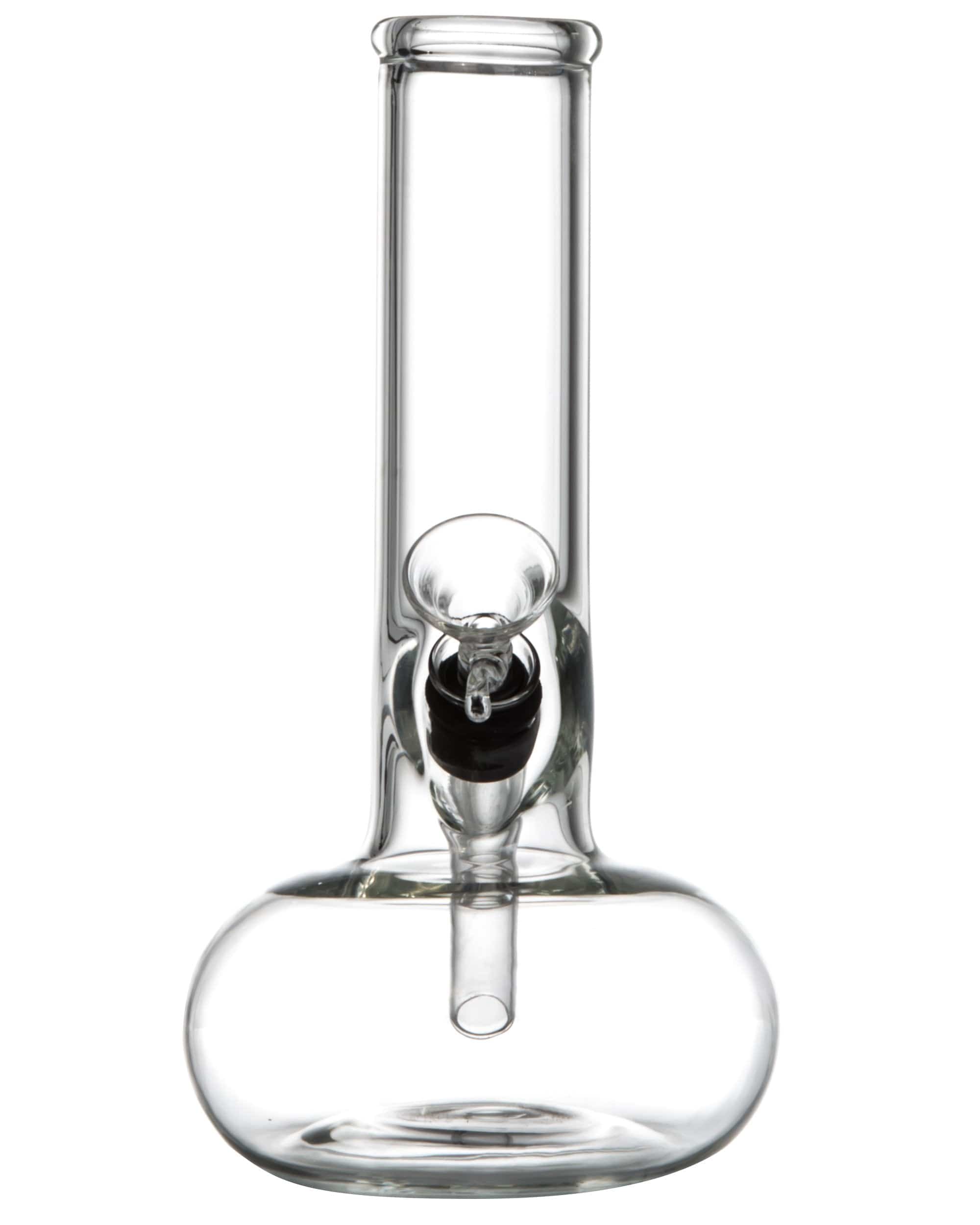 Clear Glass Buoy Base Beaker Bong - Discreet Smoker