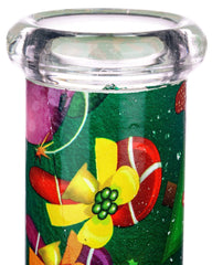 Holiday Wrapped Beaker Bong - Discreet Smoker