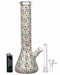 Holiday Wrapped Beaker Bong - Discreet Smoker