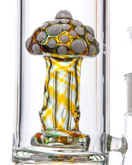 Mushroom Bong - Inline to Mushroom Perc Water Pipe - Discreet Smoker