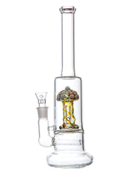 Mushroom Bong - Inline to Mushroom Perc Water Pipe - Discreet Smoker