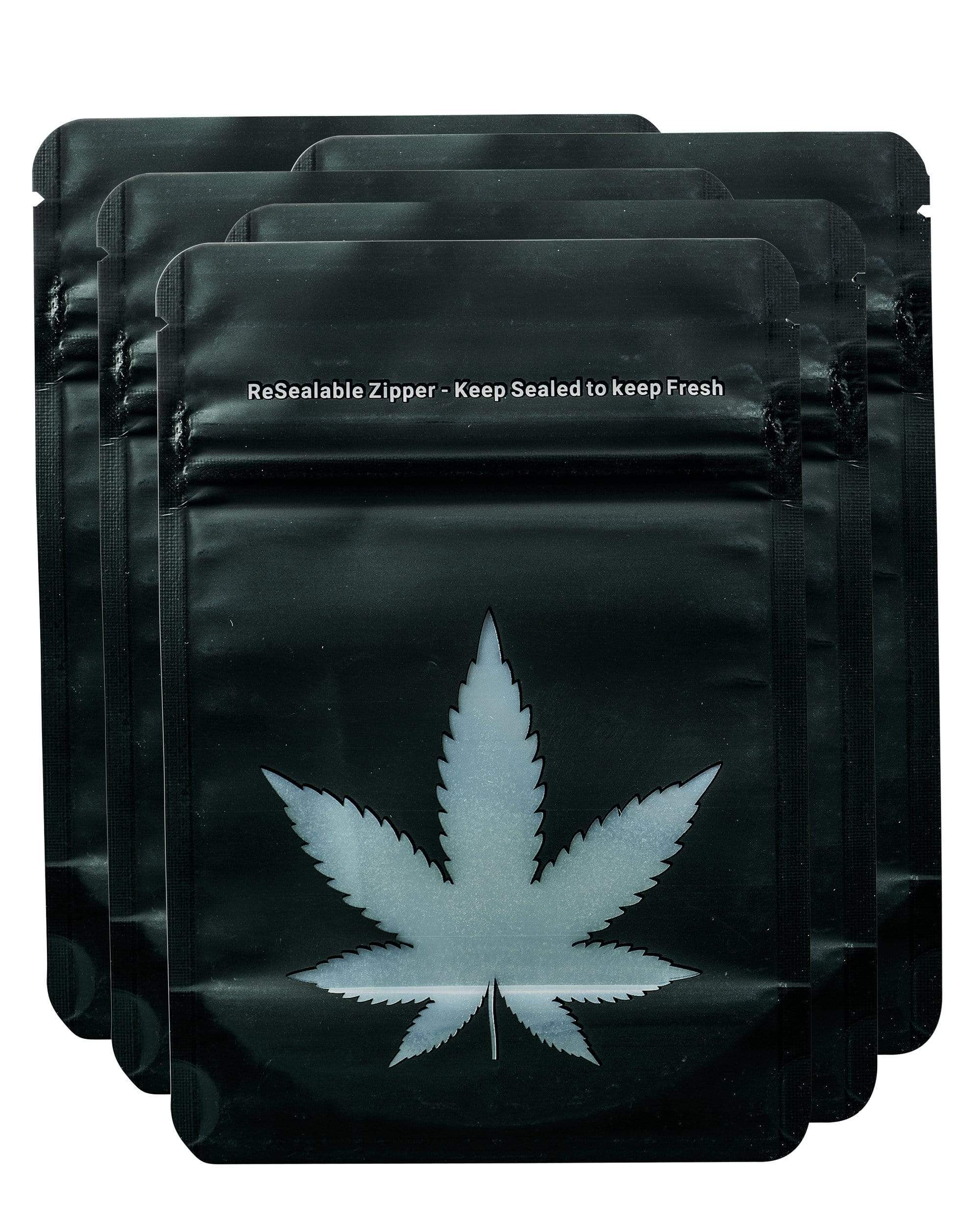 Leaf Window Smell Proof Bag (5 Pack) - Discreet Smoker