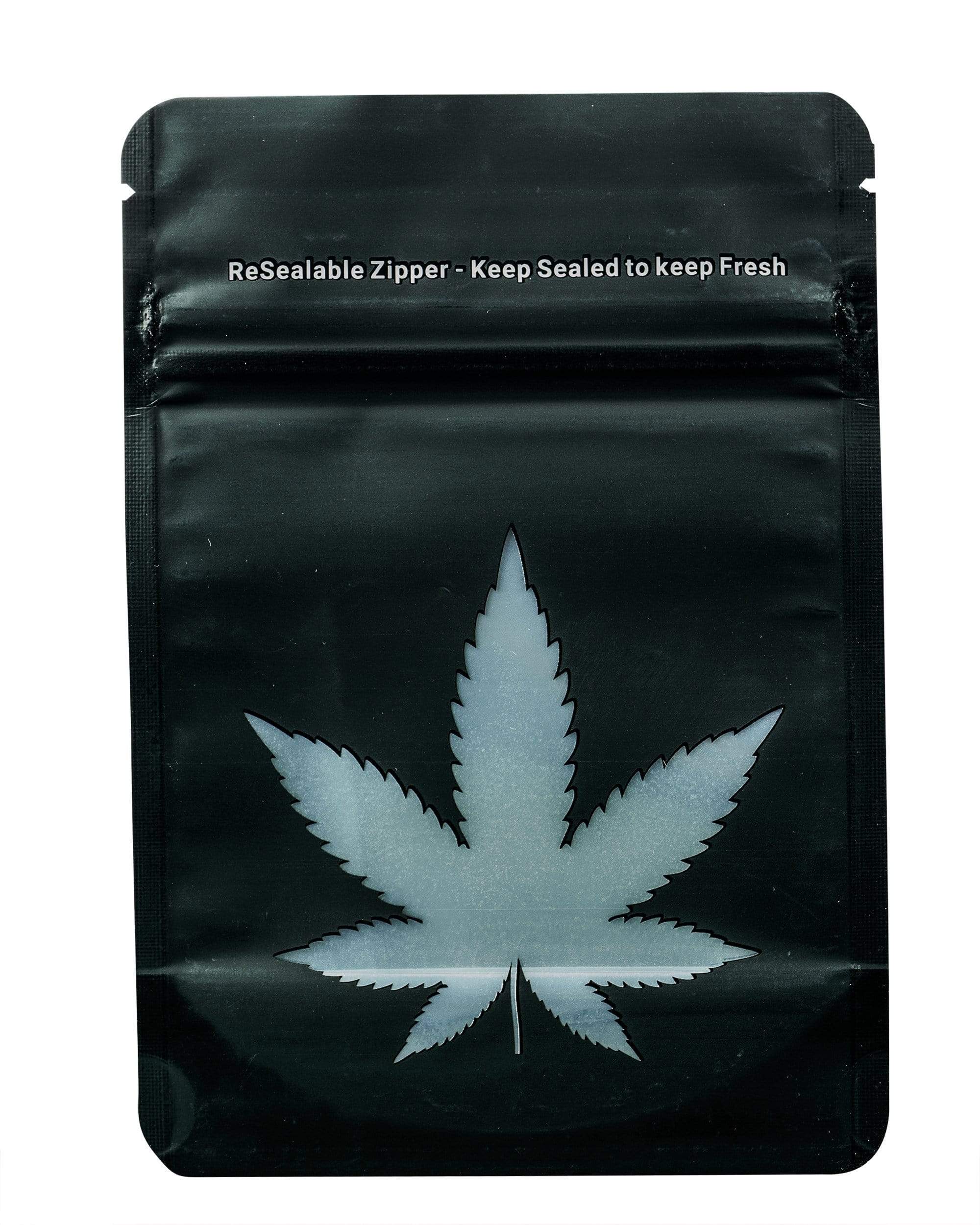 Leaf Window Smell Proof Bag (5 Pack) - Discreet Smoker