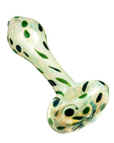 Milky Spotted Spoon Pipe - Discreet Smoker