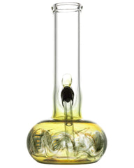 Raked Bubble Beaker Bong w/ Fumed Base - Discreet Smoker