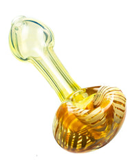 Raked Face Fumed Spoon Pipe - Discreet Smoker