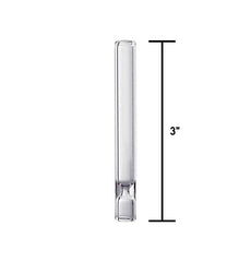 Glass One Hitters - 3 Inch - Discreet Smoker