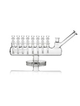 GRAV® Clear Menorah - Discreet Smoker