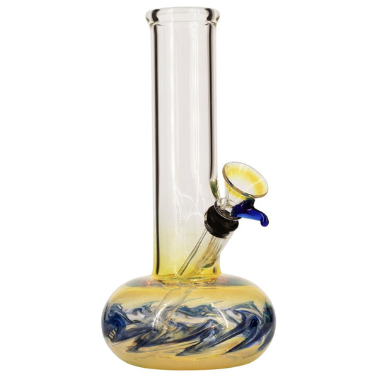 Raked Fumed Buoy Beaker Bong - Discreet Smoker