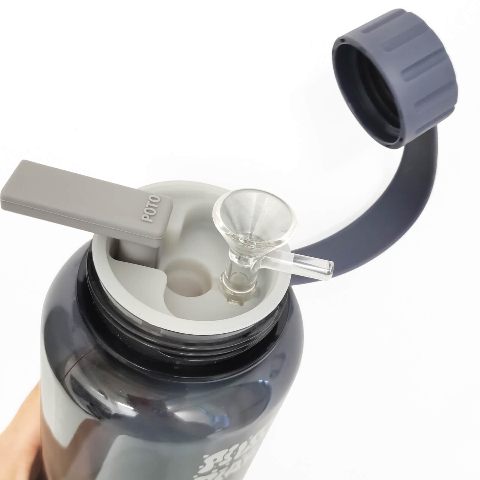 POTO Water Bottle Bong - Discreet Smoker