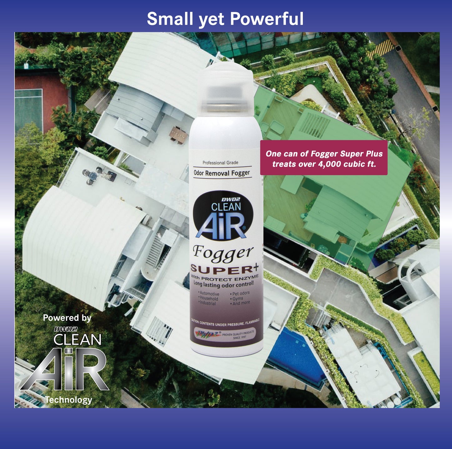 DWD2 Clean Air® Fogger Odor Eliminator (Super Plus) by The DWD2 System, Inc.