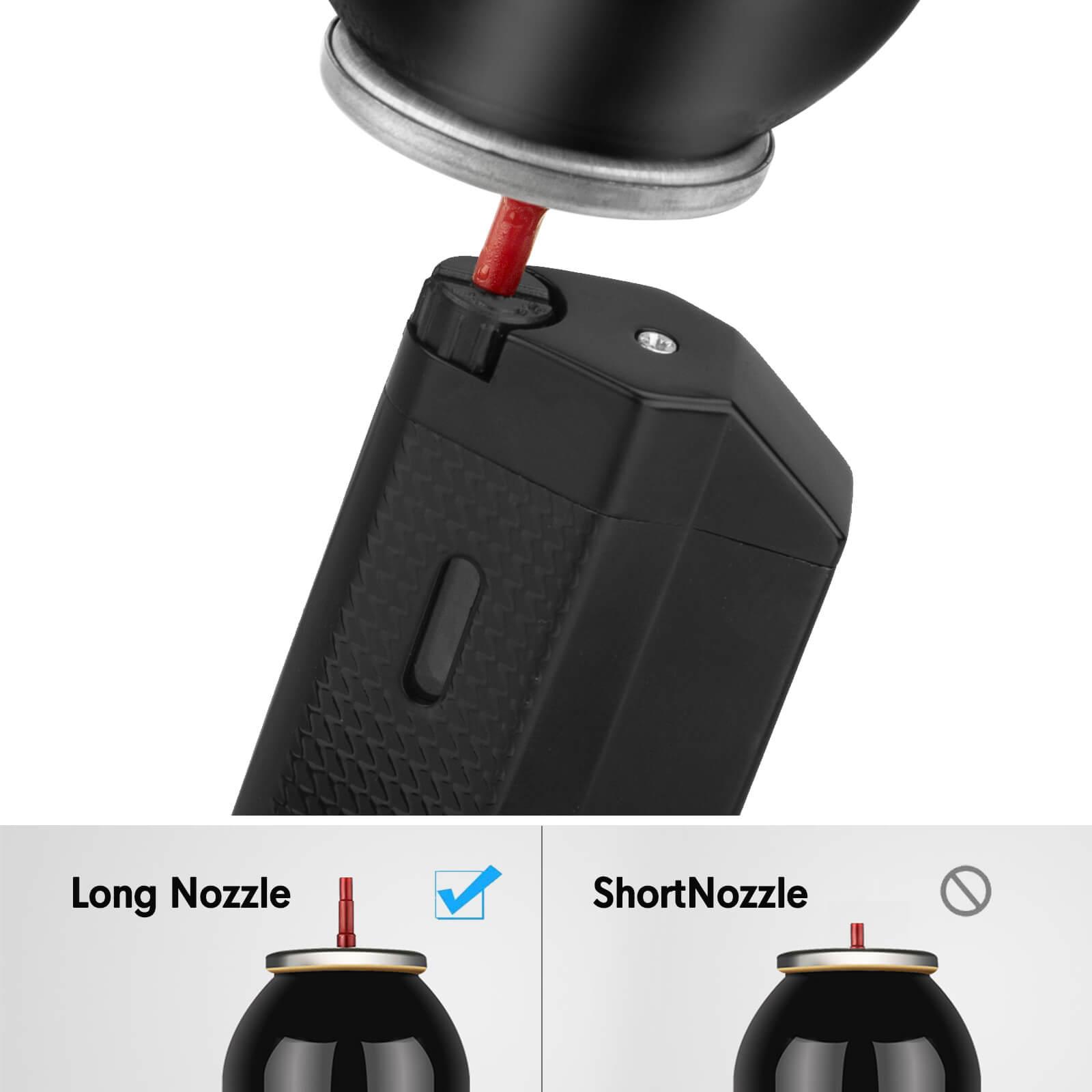 Portable Black Triple Jet Dab Torch lighter - Discreet Smoker