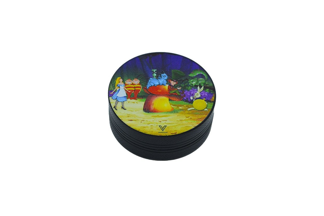 Alice Mushroom 2-Piece SharpShred Grinder - Discreet Smoker