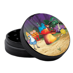 Alice Mushroom 2-Piece SharpShred Grinder - Discreet Smoker