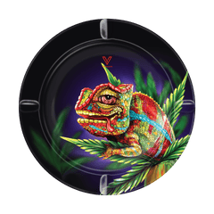 Cloud 9 Chameleon Blazin' Ashtray Metal - Discreet Smoker