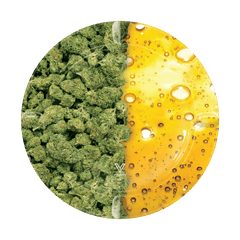 Oil and Buds Blazin' Ashtray Metal - Discreet Smoker