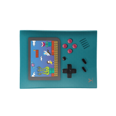 Game Head Glass Rollin' Tray - Discreet Smoker