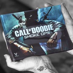 Call of Doobie Glass Rollin' Tray - Discreet Smoker