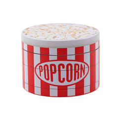 Popcorn 4-Piece SharpShred Dine-In Grinder - Discreet Smoker