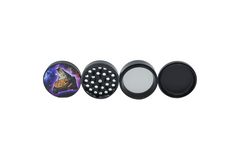 Pussy Vinyl 4-Piece CleanCut Grinder (Nonstick) - Discreet Smoker