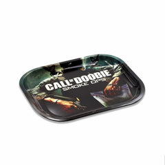 Call of Doobie Metal Rollin' Tray - Discreet Smoker
