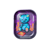 Ouija Bear Metal Rollin' Tray - Discreet Smoker