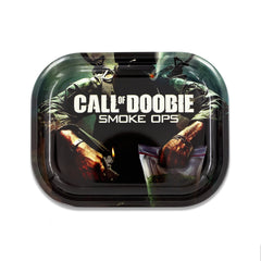 Call of Doobie Metal Rollin' Tray - Discreet Smoker