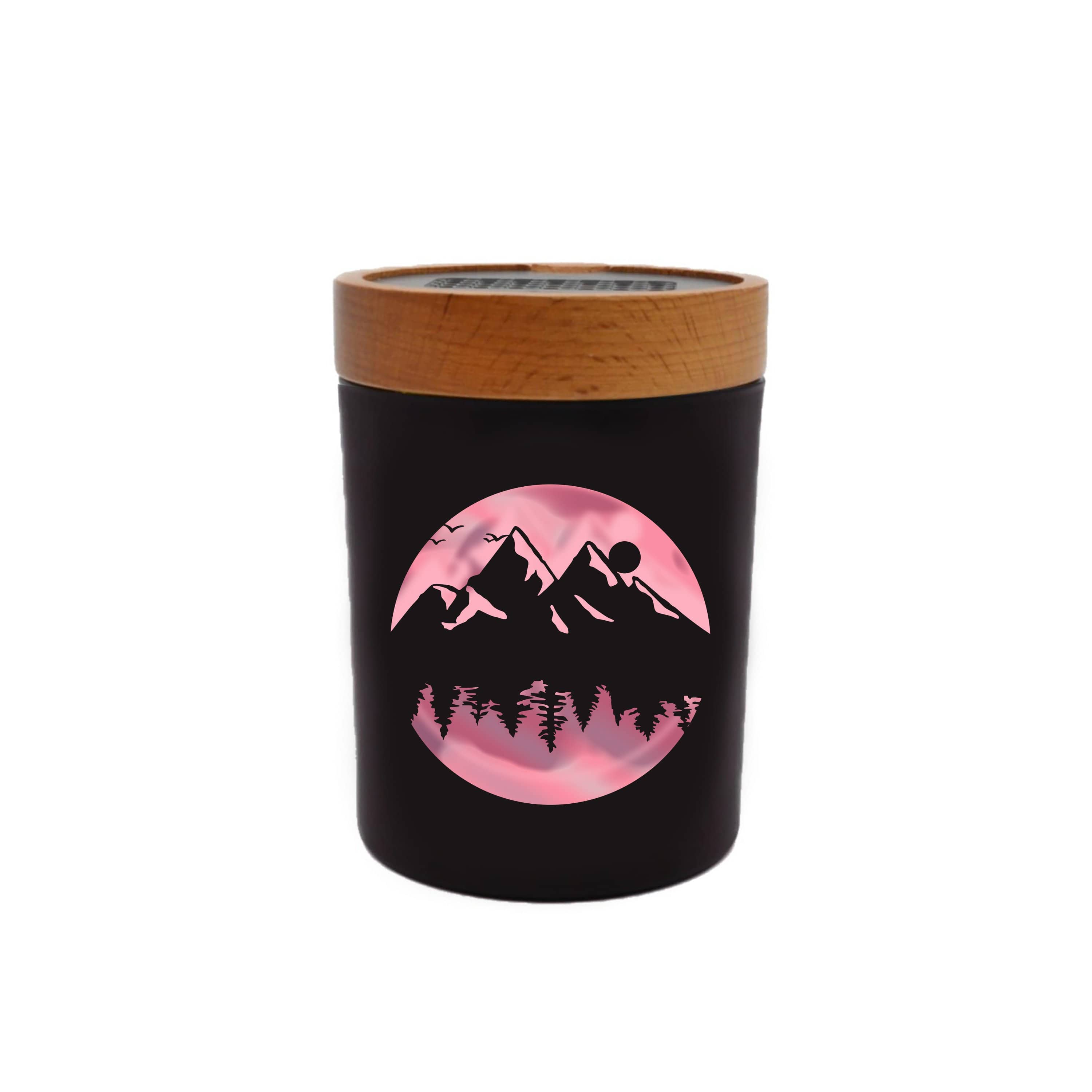 High Elevation Pink SoleStash (Grinder + Stash Jar) - Discreet Smoker