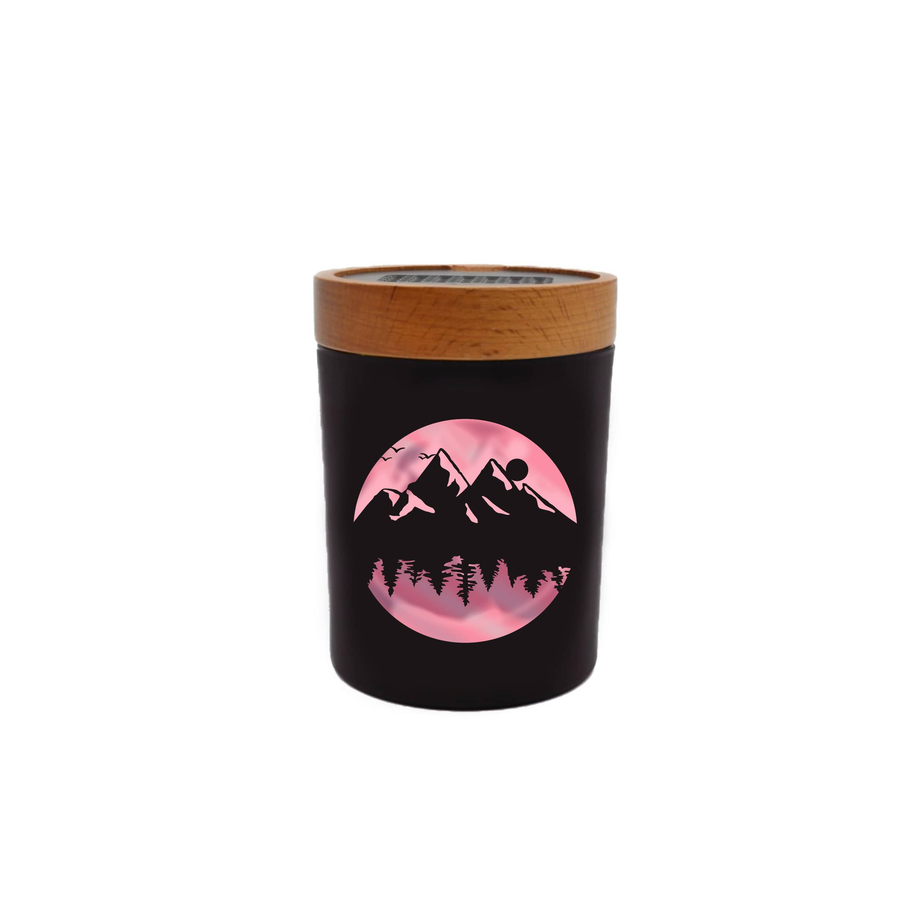 High Elevation Pink SoleStash (Grinder + Stash Jar) - Discreet Smoker
