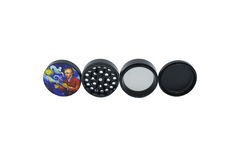 Smoky Night 4-Piece CleanCut Grinder (Nonstick) - Discreet Smoker