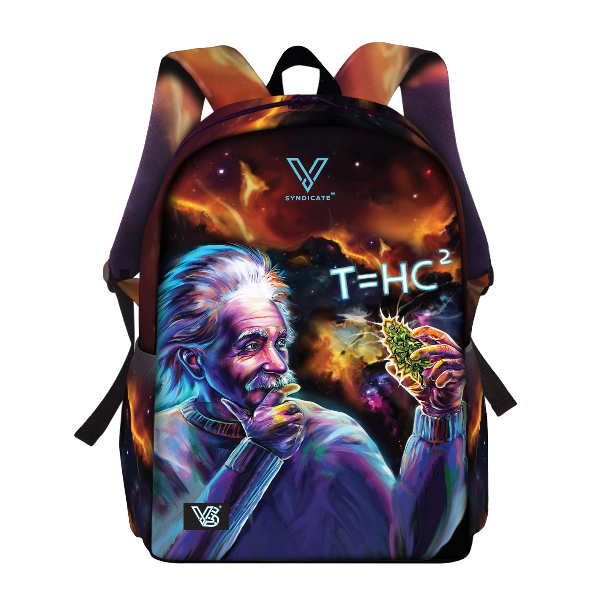 T=Hc2 Einstein Black Hole Way Bag Backpack - Discreet Smoker