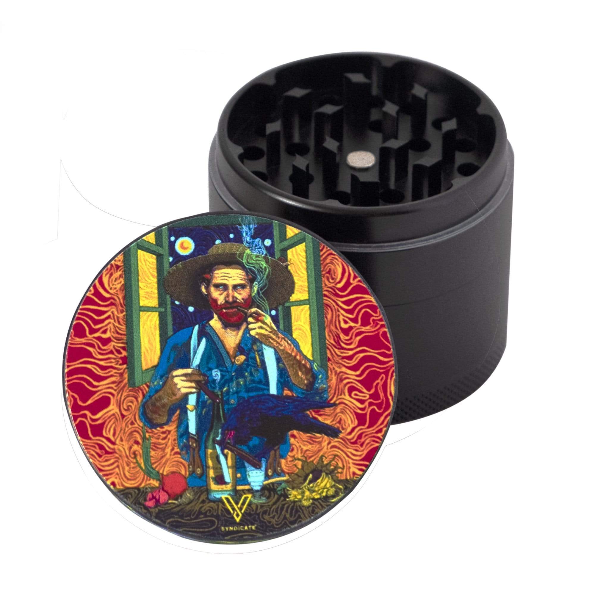 Van Gogh 4-Piece SharpShred Grinder - Discreet Smoker