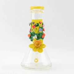 Sunshine Garden Beaker Water Pipe - Discreet Smoker