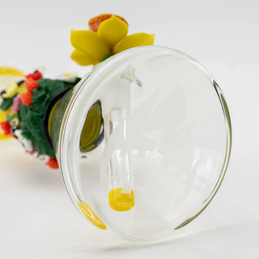 Sunshine Garden Beaker Water Pipe - Discreet Smoker