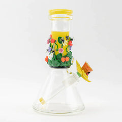 Sunshine Garden Beaker Water Pipe - Discreet Smoker