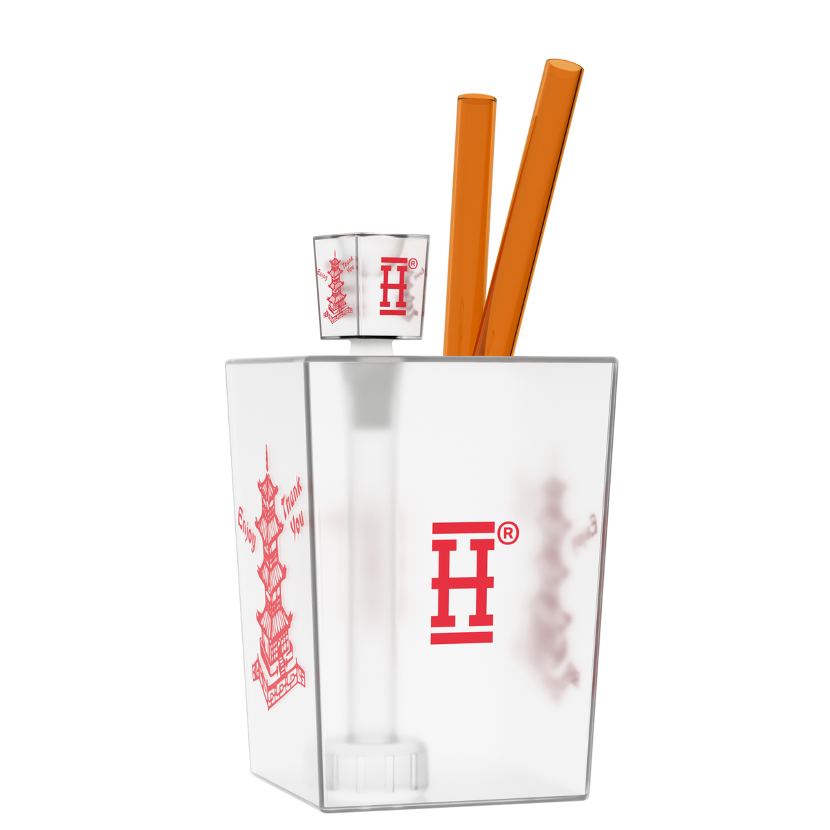 Chinese Takeout XL Bong - Discreet Smoker