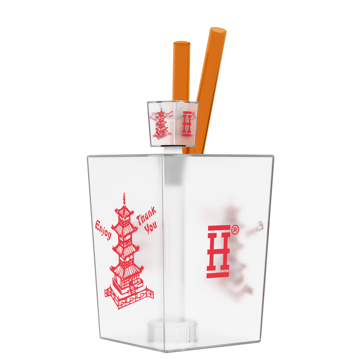 Chinese Takeout XL Bong - Discreet Smoker